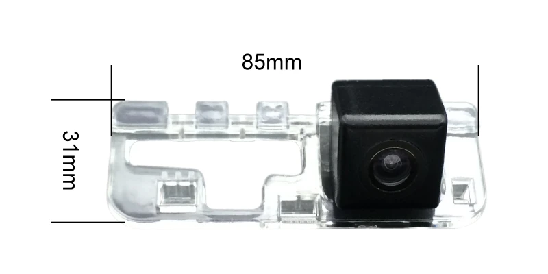for Honda Civic 9 2008 2009 CCD Car Backup Parking Camera Intelligent Tracks Dynamic Guidance Rear View Camera (3)