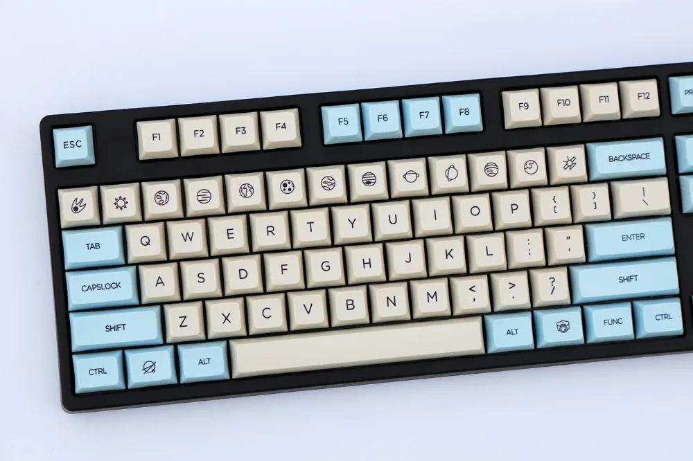 Moon landing XDAS profile keycap 121/163 dye сублимированный filco/DUCK/Ikbc MX Переключатель механическая клавиатура keycap, продаются только брелки