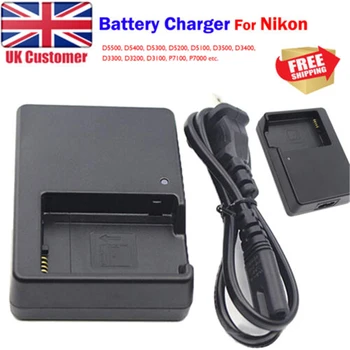 

MH-24 Camera Battery charger for Nikon EN-EL14 D3200 D3300 D5300 D5500 P7000 UK