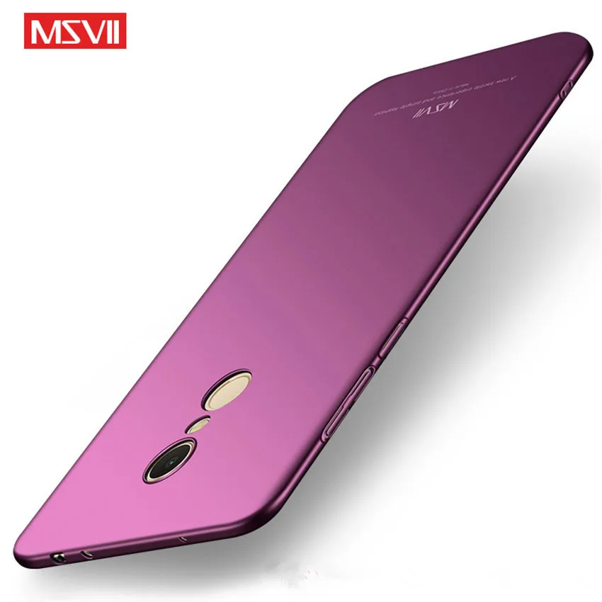 Чехол для xiaomi Redmi 7 pro Ультратонкий Жесткий чехол msvii телефона 6 5 plus 4 3S 3 6A 4X Global