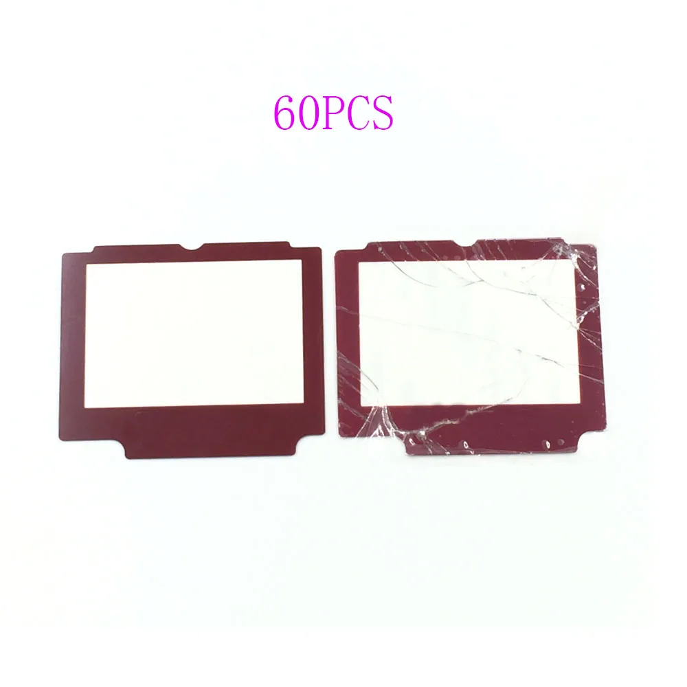 

60PCS Glass Plastic Screen Lens Protector For GBA SP
