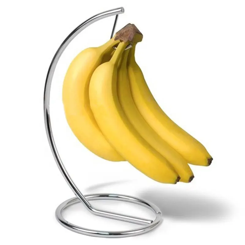 

Displaying Banana Shape Hanger Rack Stainless Steel Fruit Fresh Keeping Living Room Storage Bananas Hook Standing Type Holder