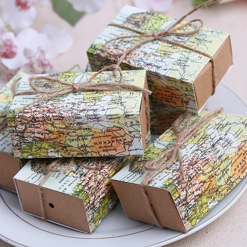 Aliexpress com Buy  Sweet Box Around  the World Map 