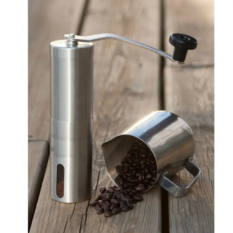 Manual Coffee Grinder Conical Burr Mill for Precision Brewing