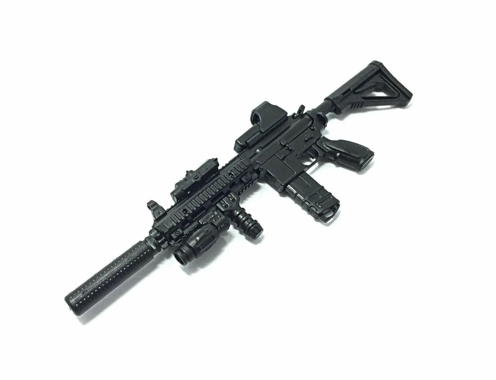 1:6 PUBG M416 HK416 винтовка сборка пистолет модель головоломки для сборки строительные кирпичи для фигурки