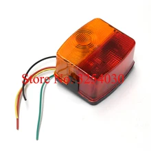 Поставка высокое качество отечественного производства желтый 12 В Linde вилочный погрузчик квадратный задний фонарь Linde ЧАСТЬ No 0009740225