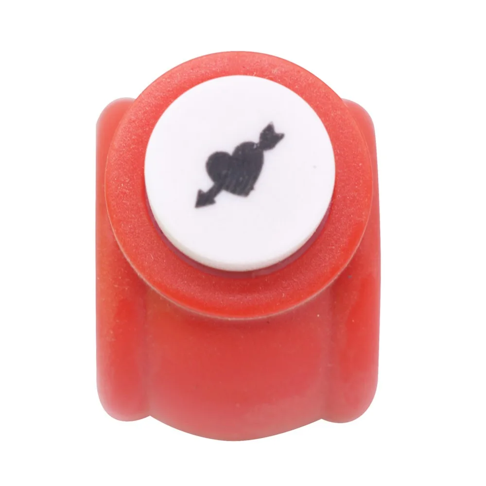 Hole punching tools embossing maker 1 Pcs DIY Hole Punch Metal Embossing Machine Student School DIY Hand Tools Appearance Color Random 30*26*33mm Pressing Paper