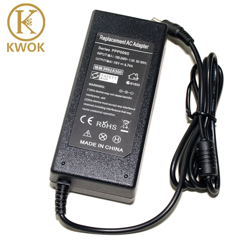 

19V 4.74A Universal Power Supply Charger AC Adapter Charger Notebook Adapter Charger For asus Laptop K52 U1 U3 S5 W3 W7 Z3