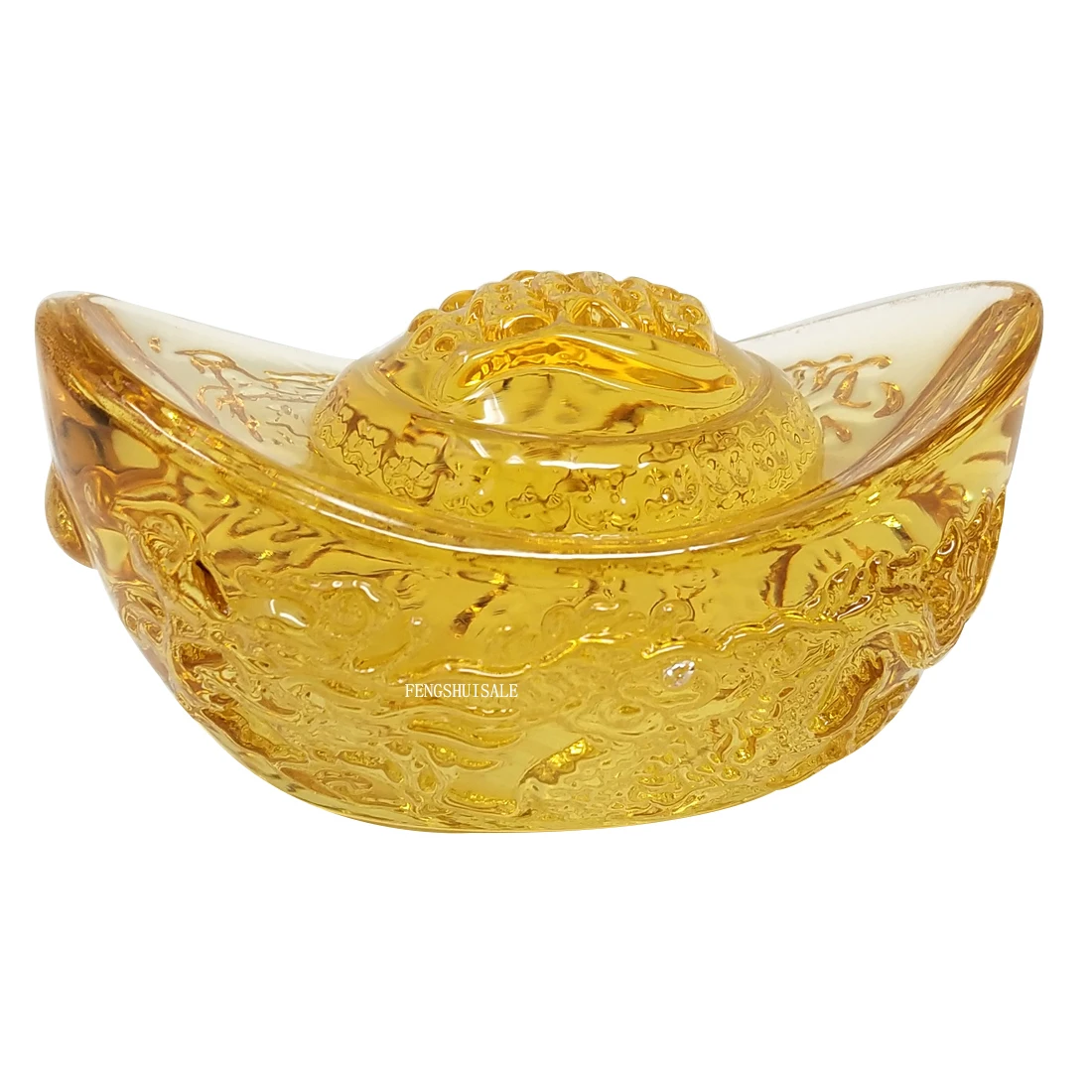 

Feng Shui Golden Ingot/Yuan Bao, Attract Wealth and Good Luck Office Living Room Decoration