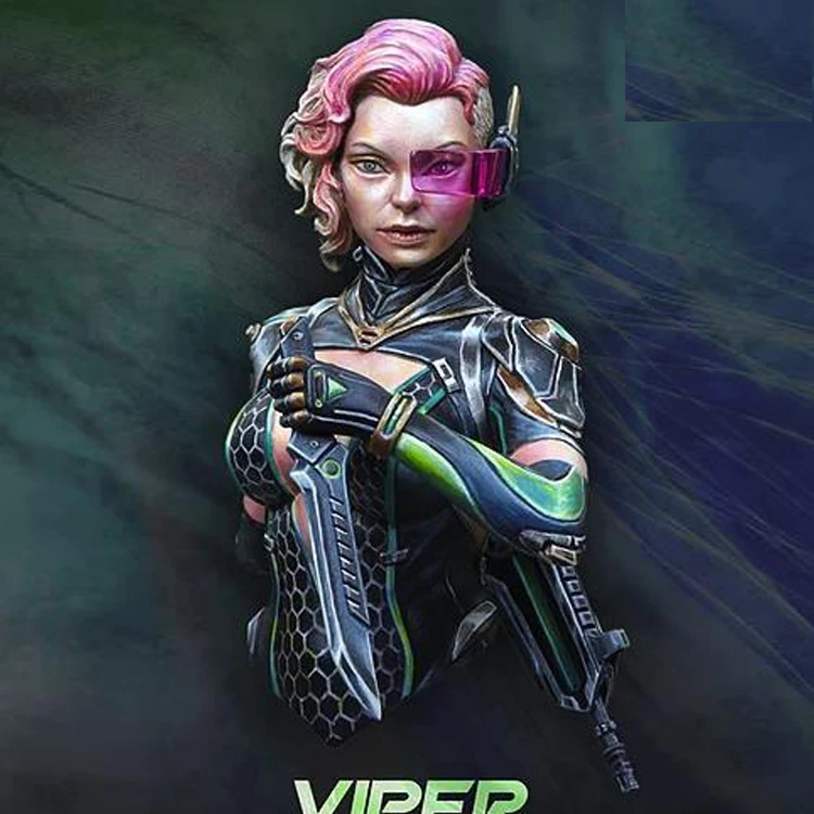 

1/12 VIPER, Resin Model Bust GK, Science fiction theme, Unassembled and unpainted kit