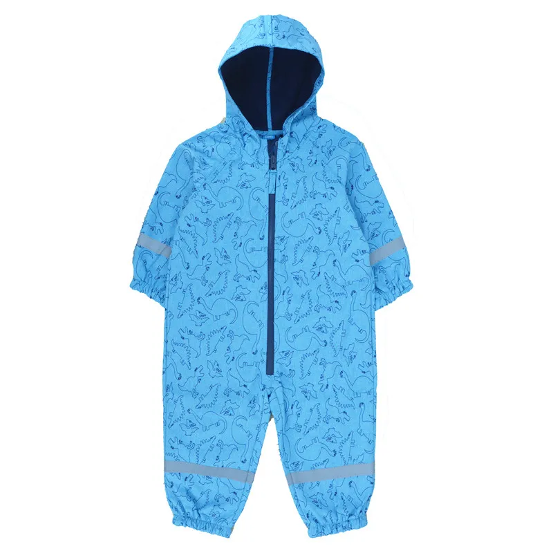 

Soft shell baby jumpsuit boy girl Siamese romper jumpsuit warm waterproof kids jumpsuit