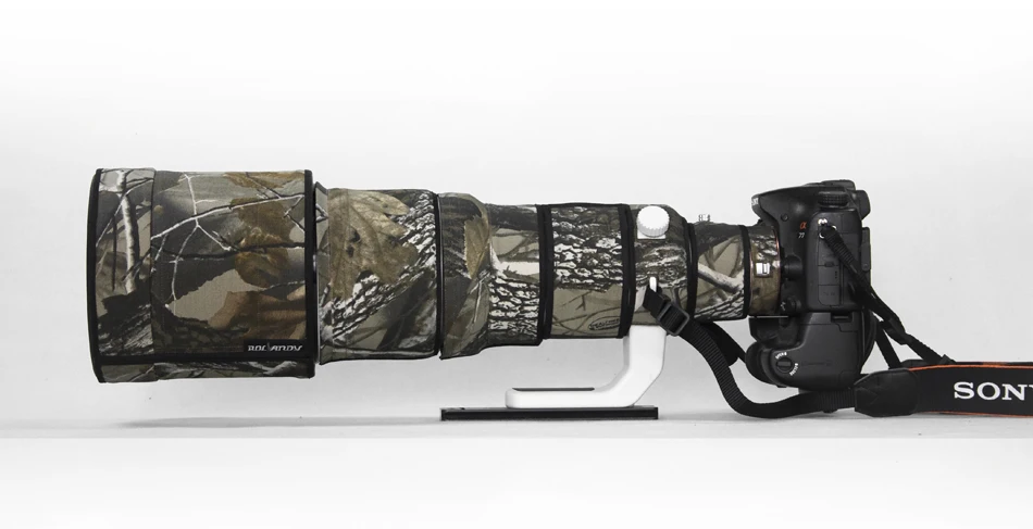 Линзы ROLANPRO камуфляжное пальто дождевик для Sony 500 мм F/4G SSM защитный чехол объектива