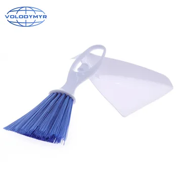 

2 in 1 Mini Car Cleaning Brush Detailing Brush Dustpan Set Outlet Vent Air Conditioner Dashboard Keyboard Cleaner