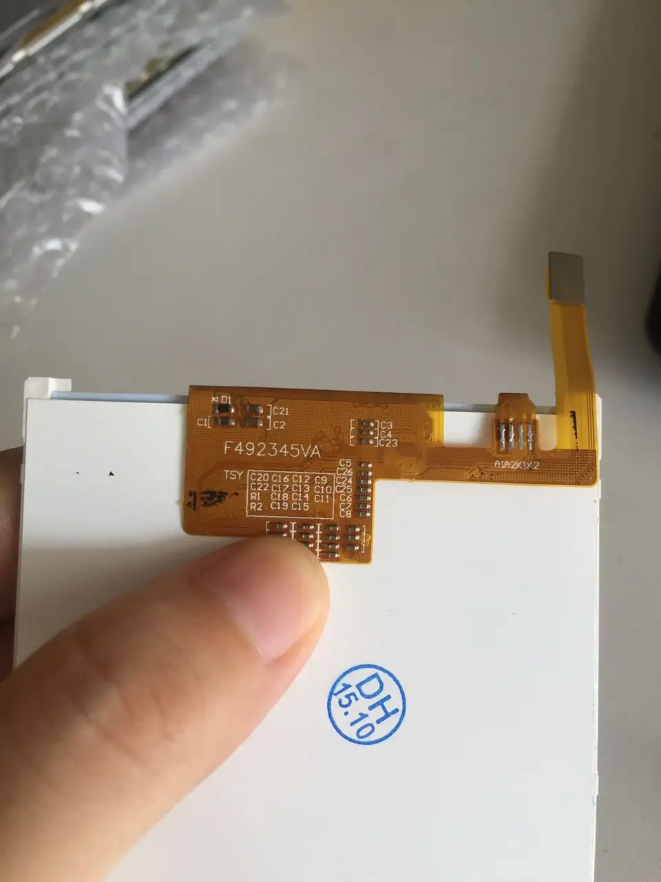 

LCD display screnn glass panle F492345VA Z49008-S866 V2 Z49009-B24PA-352-S866-4.95 V2 fo china clone S5 9500 android phone