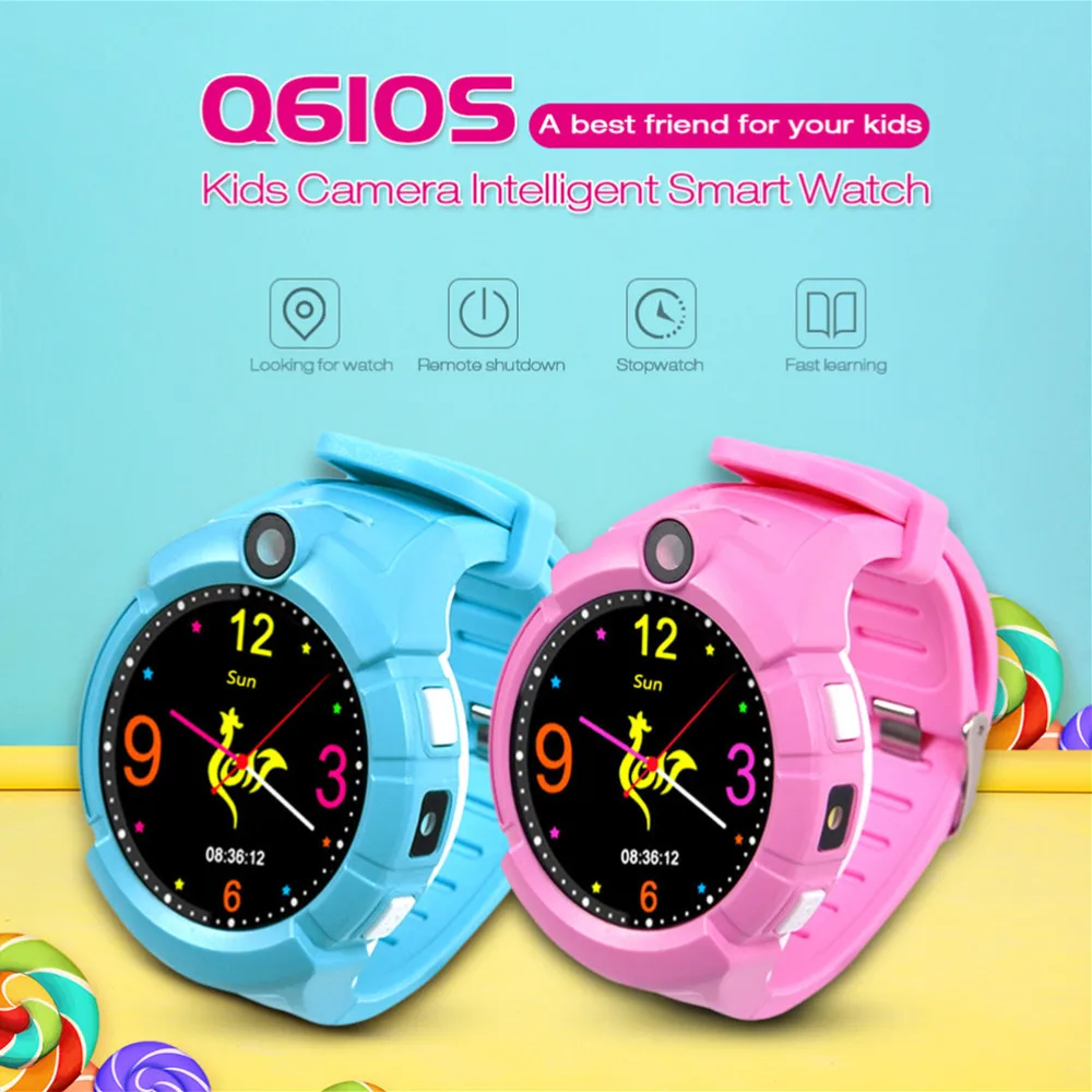 

2019 Q610S GPS Children Smart Watches SOS Call Location WiFi Camera Anti Lost Monitor Kids Smartwatches Support Dropshipping