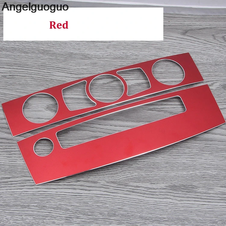 Angelguoguo для 2008 2010 BMW E60 центральная консоль Кондиционер регулятор громкости кнопка