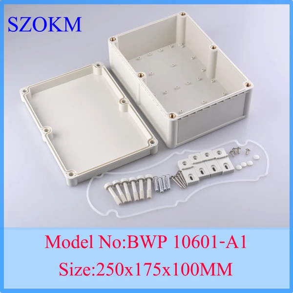 

1 piece free shipping electronic enclosure box para eletronica electronic box abs 250*175*100mm