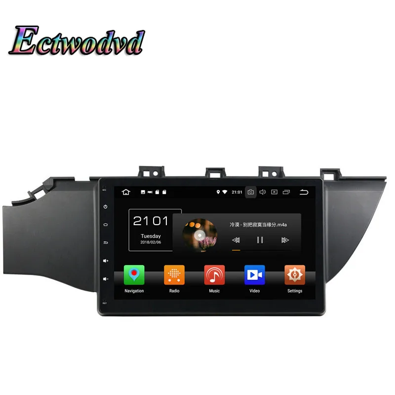 Ectwodvd Восьмиядерный 4G Android 8 0/четырехъядерный 1 Автомобильный мультимедийный dvd