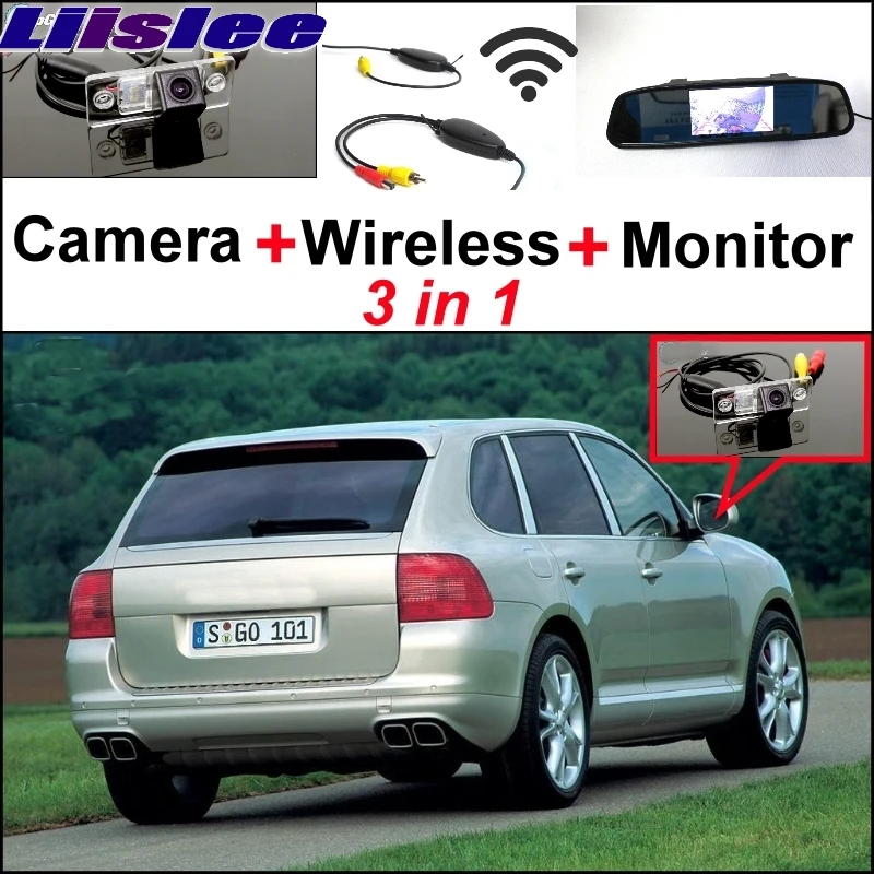 

Liislee Special Rear View Wifi Camera Wireless Receiver + Mirror Monitor Easy Parking System For Porsche Cayenne 9PA 955 957 958