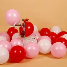 5 шт 12 дюймов розовый латексный шар детский душ девочка воздушные шары для дня рождения вечерние украшения Детские свадебные шары домашний гелиевый воздушный шар покрытый фольгой