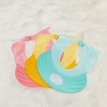 

2019 Baby Products Adjustable Baby Bath Shower Cap Soft Bath Shampoo Visor Hat Bathing Hair Washing Protector For Childern Kids
