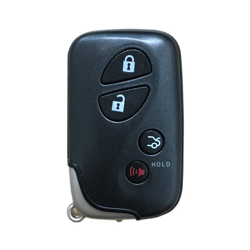 Автомобильный ключ автозамена вход удаленный ключ пустой брелок ключ оболочка w ключ лезвие 3+ 1 кнопки подходит для LEXUS IS250 RX350
