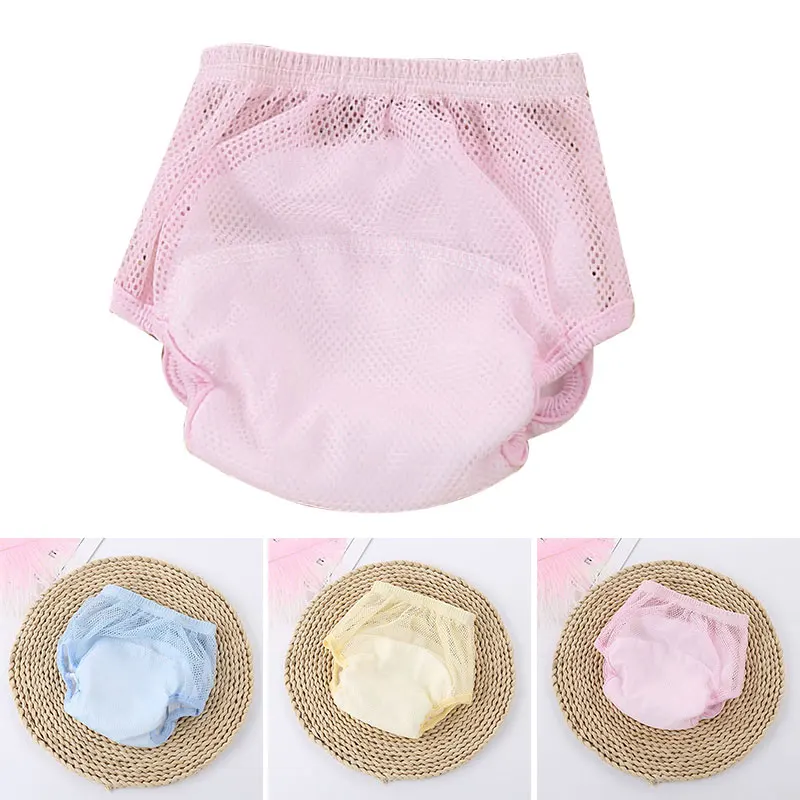 

Baby Training Pants Cartoon Bread Pants Diaper Sleeping Cute Comfortable Underwear Bed Soft Washable Duck/Dog/Rabbit/Bear
