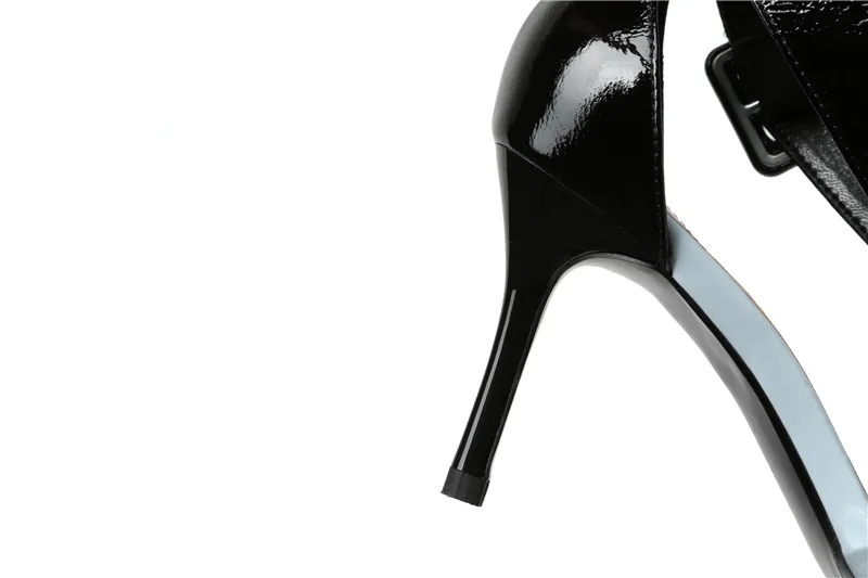 Meotina/Женская обувь туфли на высоком каблуке из натуральной кожи на тонком высоком каблуке с ремешком на лодыжке пикантные вечерние туфли-лодочки из натуральной кожи женская обувь 33-39