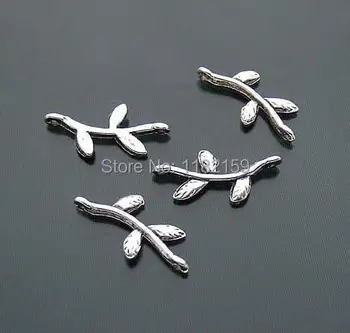 

Free Shipping 300Pcs Tibetan silver Charms Connectors 17x9mm For Jewelry Making Craft DIY