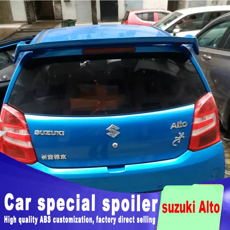 2005- Высококачественный ABS материал для suzuki Alto стиль спойлер для большой высокой твердости спойлеров грунтовкой или DIY цветной краской