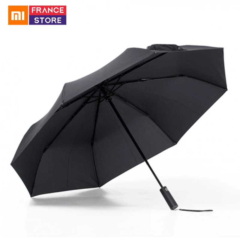 Оригинальный Xiaomi Mijia Автоматический складной Um-brella Солнечный дождливый алюминиевый сплав/Стекловолокно водостойкий Авто Um-brella