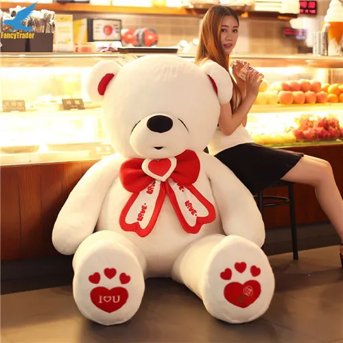 Fancytrader Giant Teddy Bear Stuffed Big Plush Valentines Day Bear I Love You Toys Animals Great Gift for Kids & Lover FT16401 (6)