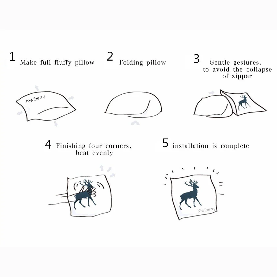 Kiwiberry Mordern Style Square Decorative Cushion Make Up Pillow Home Decor Textile 45X45CM Funk Pop