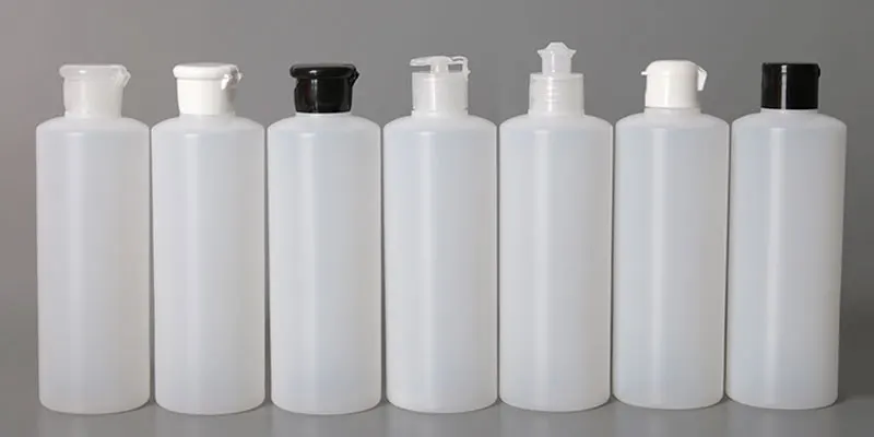 300ml PE bottle with caps (3)