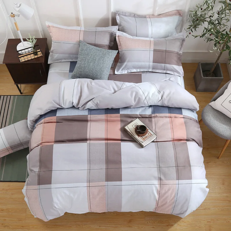 

Klonca 4 pcs comforter bedding sets cashmere bedding Spring and autumn home textile Nordic style bed set