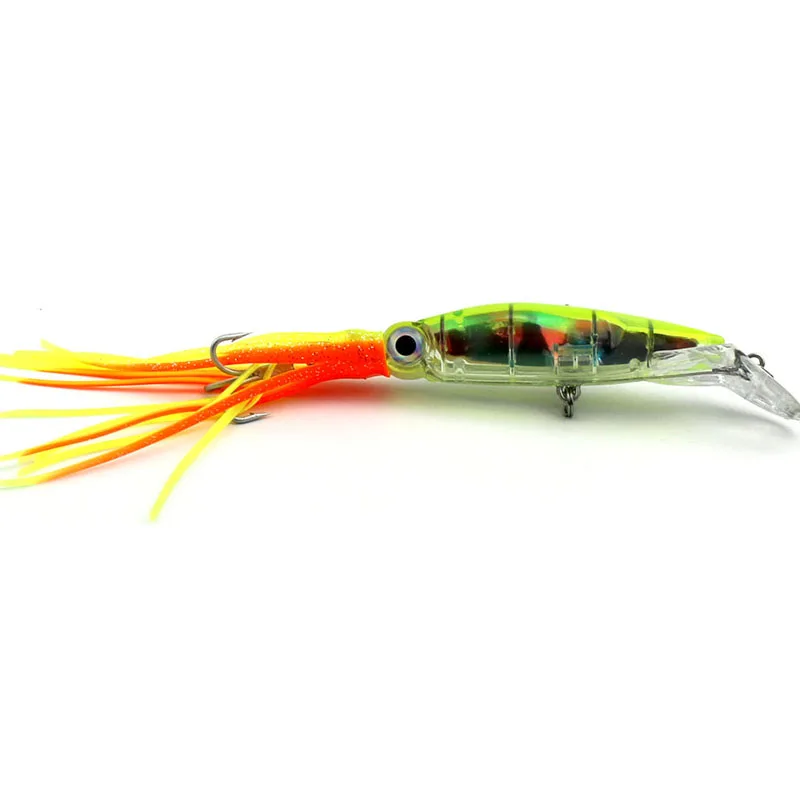 1 шт. 14 см 40 г # крючки пластиковые осьминог squid джиг рыбалка приманки бас воблер
