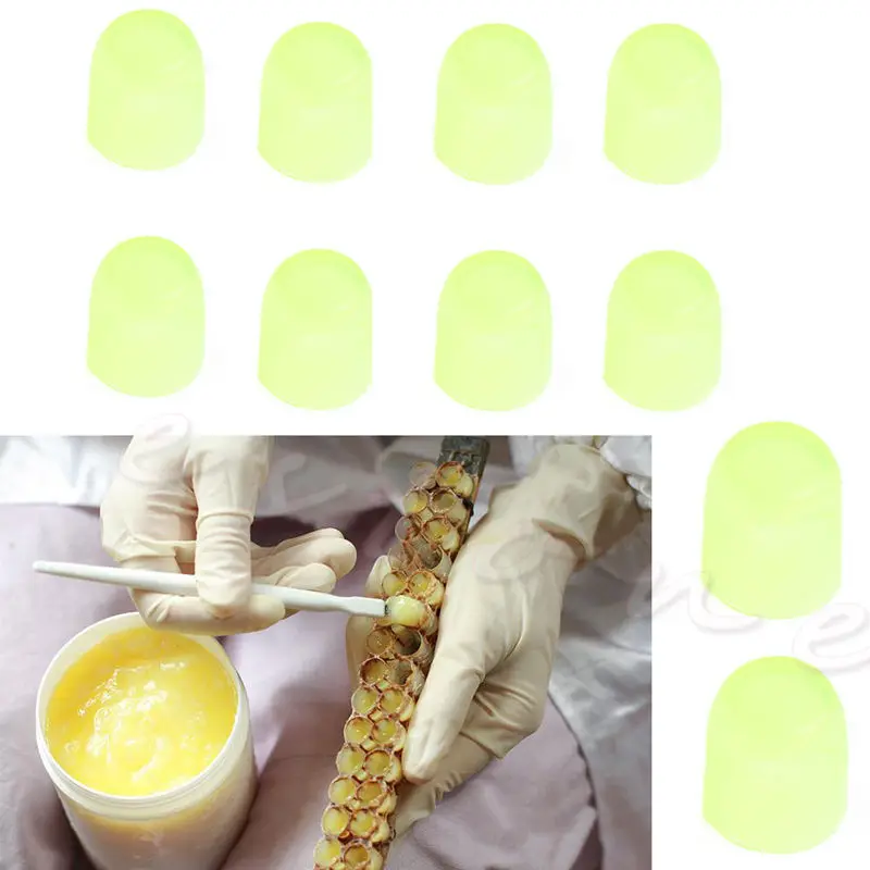 200pcs Beekeeping Queen Cell Cups Royal Jelly Cups Queen Rearing Equip 