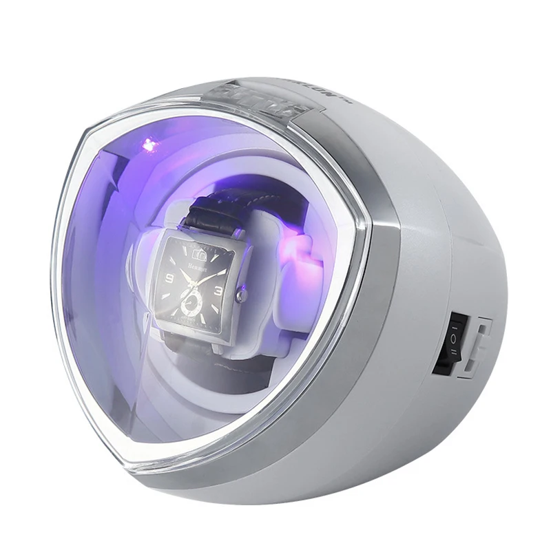 

Automatic Heart-Shaped Watches Mechanical Watch Winder Holder Multi-Function 5 Modes Motor Shaker Watch Winder Box