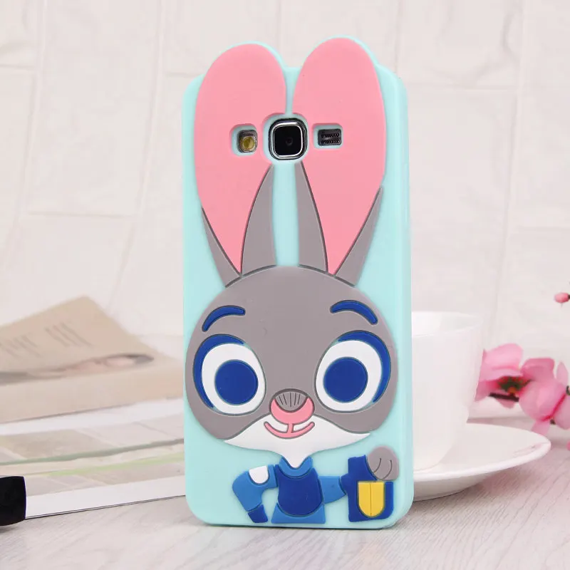 3D Cartoon Soft Silicone Back Cover Case for Samsung Galaxy S8 Plus S6 S7 Edge S5 A3 A5 A7 J1 J2 J3 J5 J7 2016 Grand Prime Cases