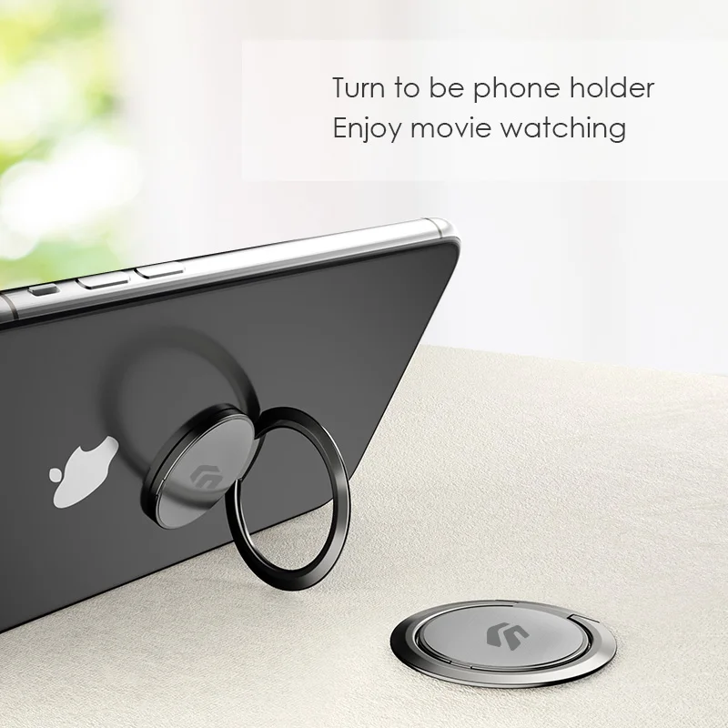 LINGCHEN Double Finger Ring Holder For iPhone Xs Max X Samsung S10 Phone Grip Finger Ring Holder Magnetic Car Mobile Cell Holder LINGCHEN Double Finger Ring Holder For iPhone Xs Max X Samsung S10 Phone Grip Finger Ring Holder Magnetic Car Mobile Cell Holder