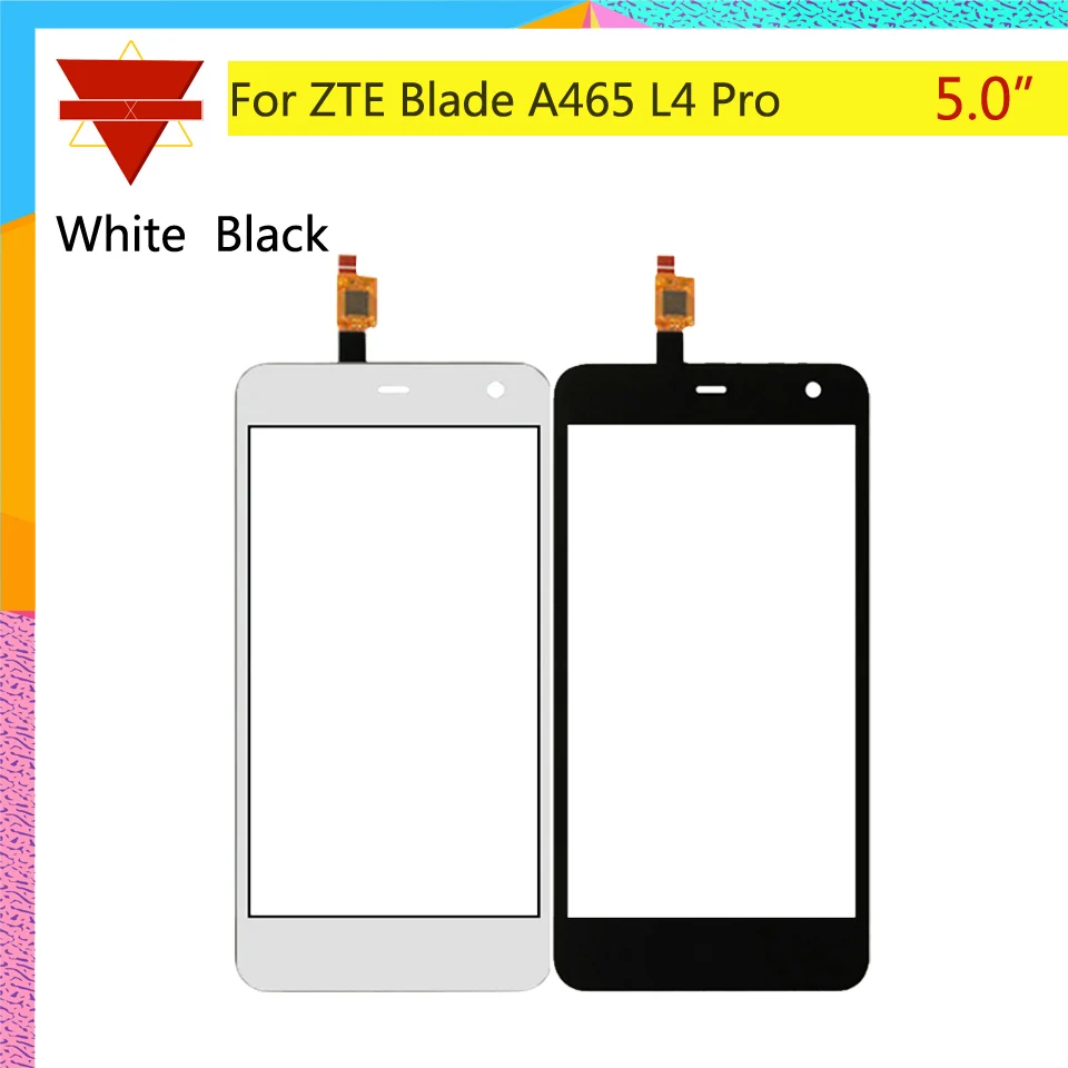 10 шт./лот сенсорный экран дигитайзер для zte Blade A465 L4 Pro Сенсорная панель Сенсорный