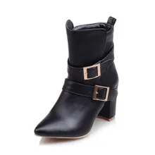 Big size 32 45 Autumn winter style font b ankle b font women woman font b