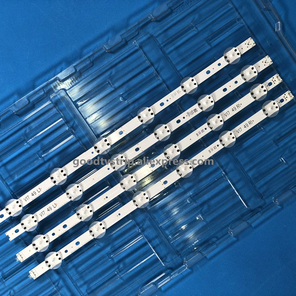 4 шт Новый 6LED полосы V17 49 R1 JB3B1591A02499 6916L-2863A 2862A ART3 REV0.2