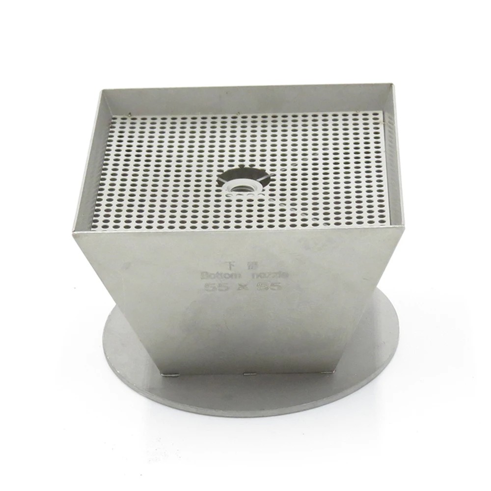 

Bottom Bga Hot Air Nozzle For Honton / Zhuomao / SCOTLE-IR360 SCOTLE-HR6000 SCOTLE-HR460 SCOTLE-HR460C Station 55mm x 55mm