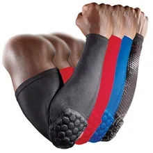 Воздухопроницаемые спортивные налокотники, устойчивые к царапинам, баскетбольные налокотники, поддерживающие щитки, нарукавники, гетры