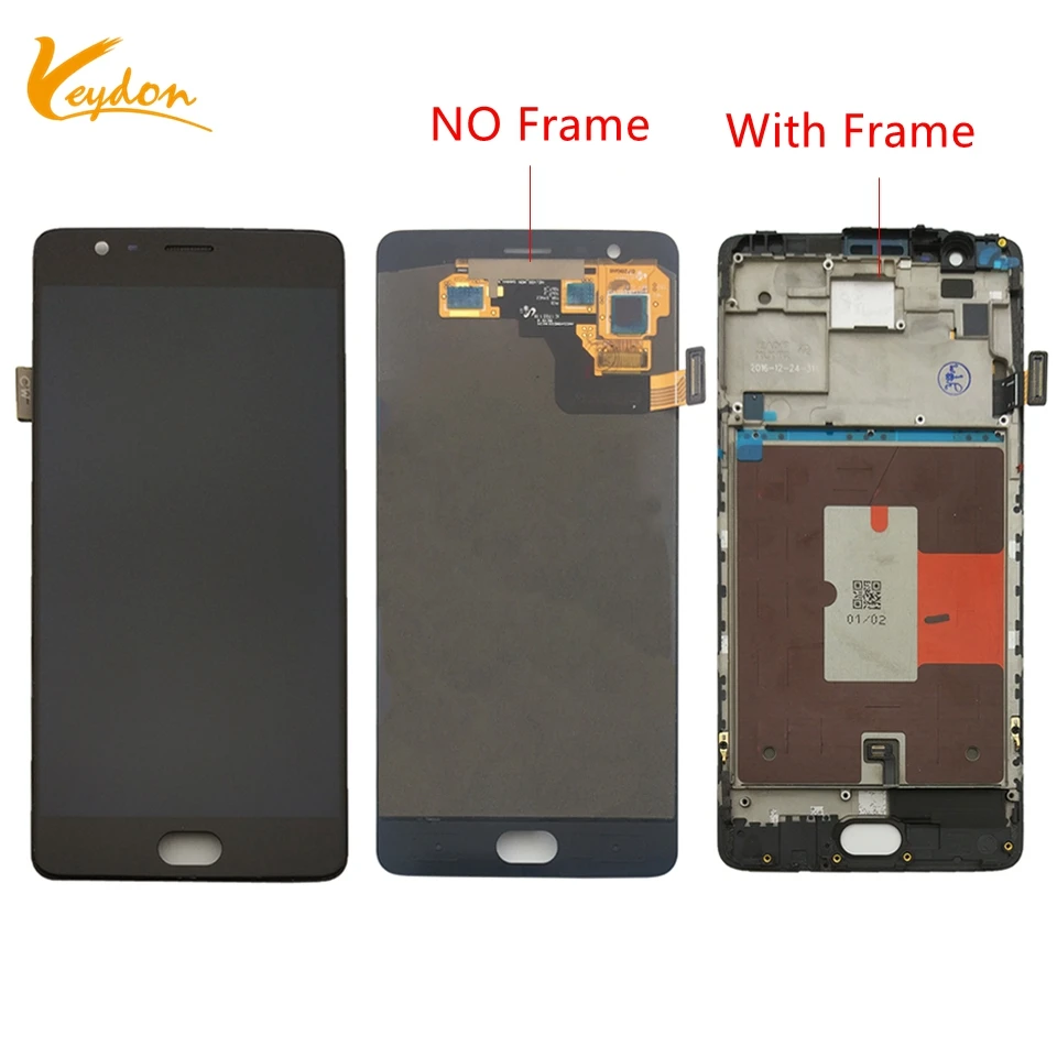 2 Oneplus 3 A3000 LCD Assembly LCD Display Touch Screen Digitizer (1)