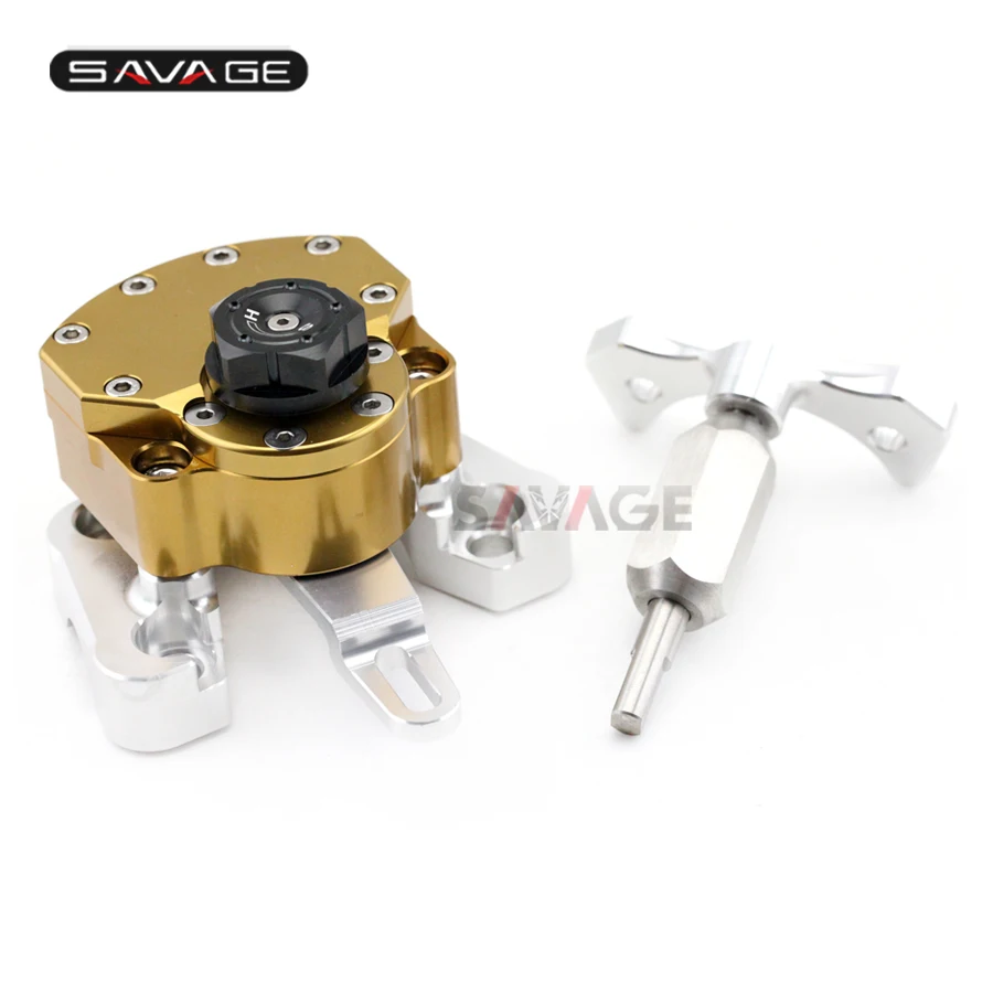 

Reversed Safety Steering Damper For DUCATI MONSTER 796/1100/S/EVO Motorcycle Adjustable Stabilizer with Mount Bracket