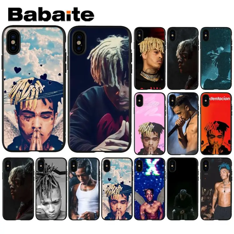 

Babaite XXXTentacion Music Custom Photo Soft Phone Case for iPhone 8 7 6 6S Plus 5 5S SE XR X XS MAX Coque Shell