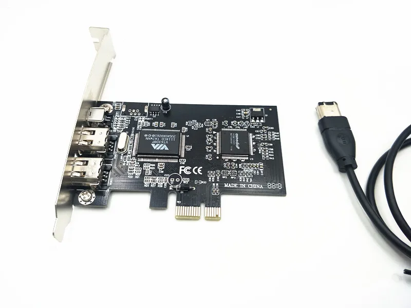 PCI Express x1 PCI-E FireWire 1394a IEEE1394 плата контроллера | Компьютеры и офис