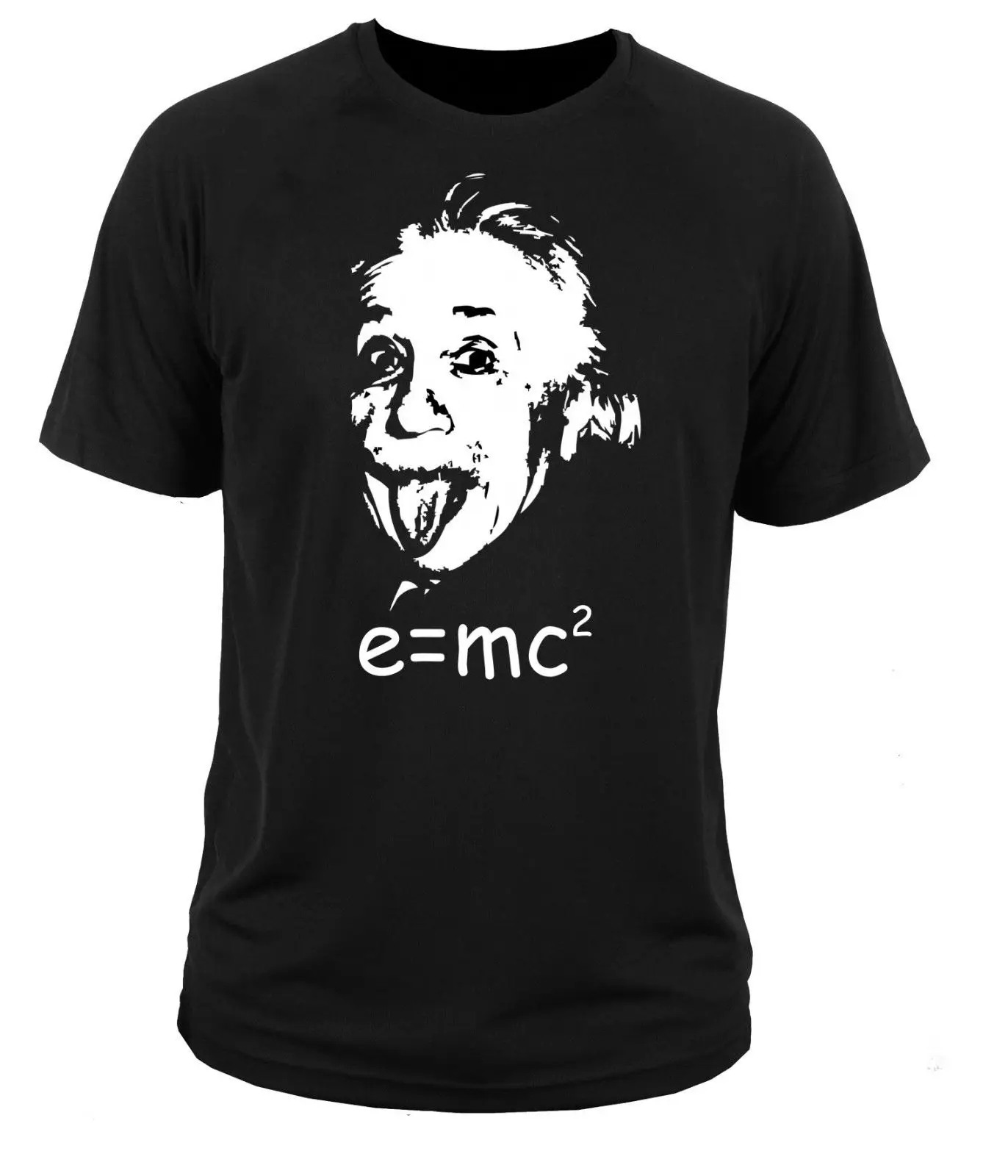 T Shirt T-shirt Albert Einstein E=mc2 Harvard Free shipping newest Fashion Classic Funny Unique gift | Мужская одежда